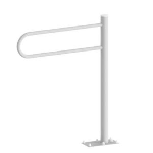 25PBB760s PORĘCZ STAŁA PODŁOGOWA DŁ. 600MM. BIAŁA